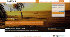 Desktop Screenshot of fatimaguesthouse.com